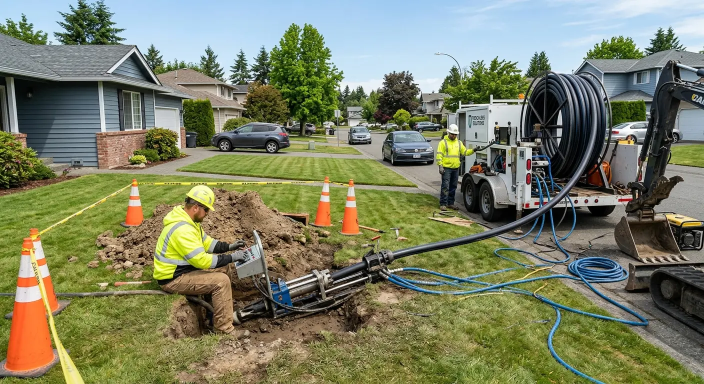 Sewer Line Replacement in Rockford, MI